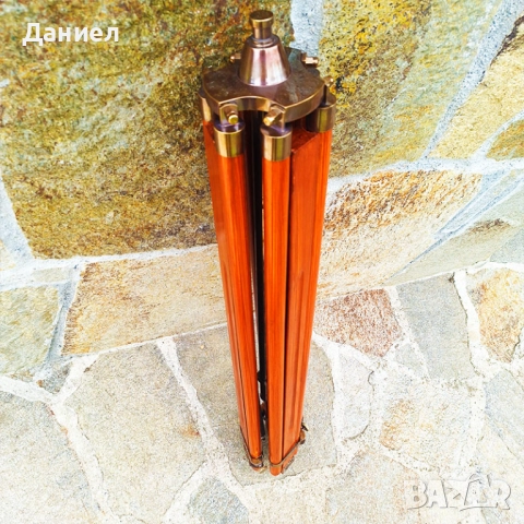 Телескоп, далекоглед от бронз на тринога с античен дизайн., снимка 14 - Други ценни предмети - 43253819