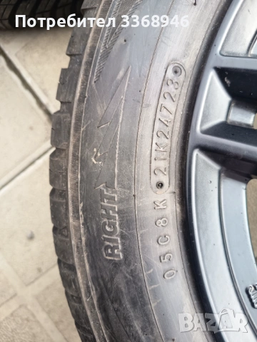 Джанти 16" 5x112 с гуми 205/55/16, снимка 9 - Гуми и джанти - 53515239