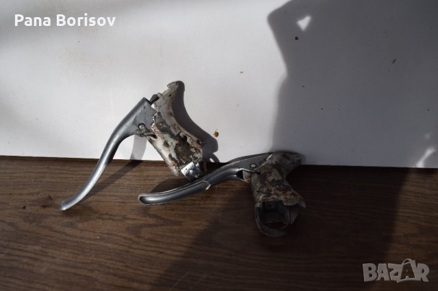 Ретро ръкохватки Shimano 600 Tricolore 6400, снимка 2 - Части за велосипеди - 32668176