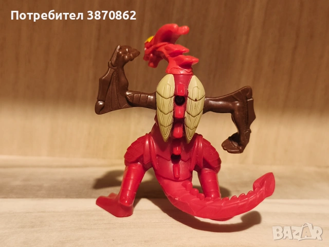 McDonald's Happy Meal 2011 Bakugan Red Dragon Action Figure - Sega Spin Master, снимка 4 - Колекции - 53169779