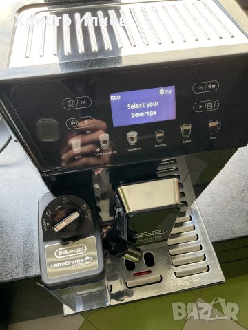 Кафеавтомат Delonghi Eletta Evo 46.860 с кана за Мляко Lattecrema кафемашина Каферобот, снимка 15 - Кафемашини - 40647626