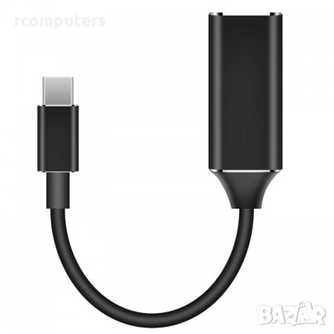 Преходник USB Type-C M към HDMI F, снимка 2 - Кабели и адаптери - 27143521