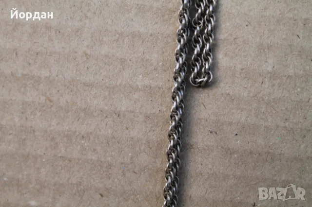 Сребърен кръст Руски, снимка 3 - Колиета, медальони, синджири - 49506066