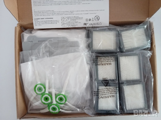 НОВ пълен комплект аксесоари и резервни части за iRobot Roomba (E, I, J серии)  