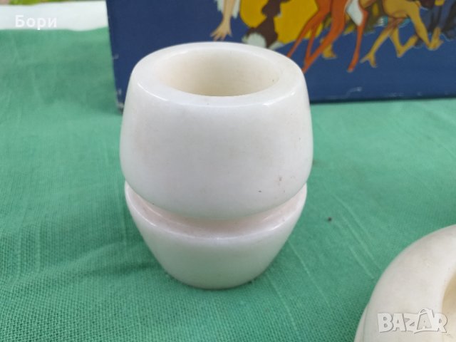 Мраморен комплект български, снимка 2 - Декорация за дома - 33414472