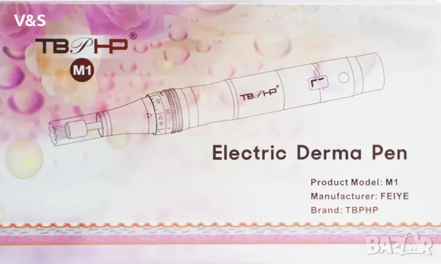 Dermapen TBPHP M1 Надградена електрическа безжична писалка за красота LCD екран с 12 резервни касети, снимка 7 - Масажори - 48665626