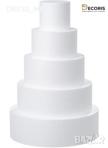Стиропорени блатове за бутафорни торти, стиропорени кръгове, снимка 2 - Декорация - 53228714