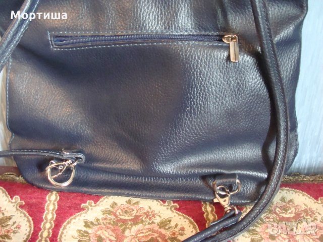  РАЗПРОДАЖБА Италианска чанта естествена кожа , снимка 3 - Чанти - 26940512