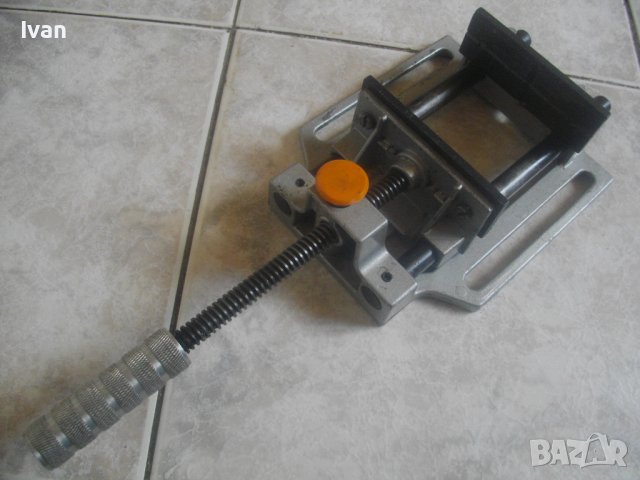 Машинно менгеме немско BESSEY със 2 стяги Менгеме самоделно от дуралуминий, снимка 4 - Менгемета - 37354117