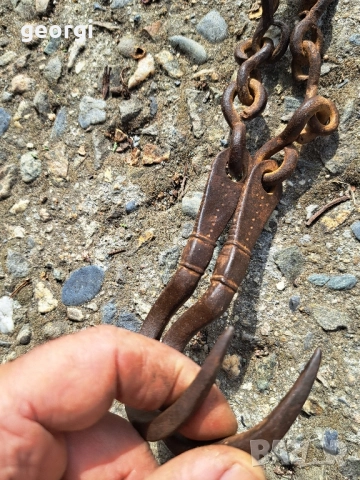 стар кантар паланца, снимка 7 - Антикварни и старинни предмети - 51866510