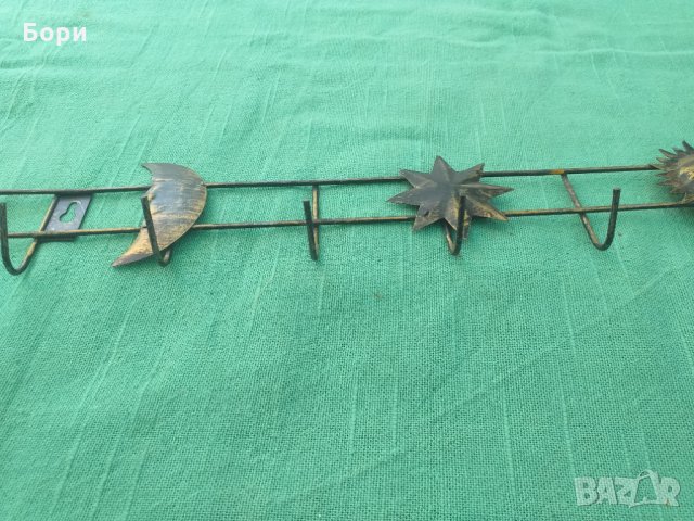 Стара метална закачалка, снимка 3 - Други - 33666895
