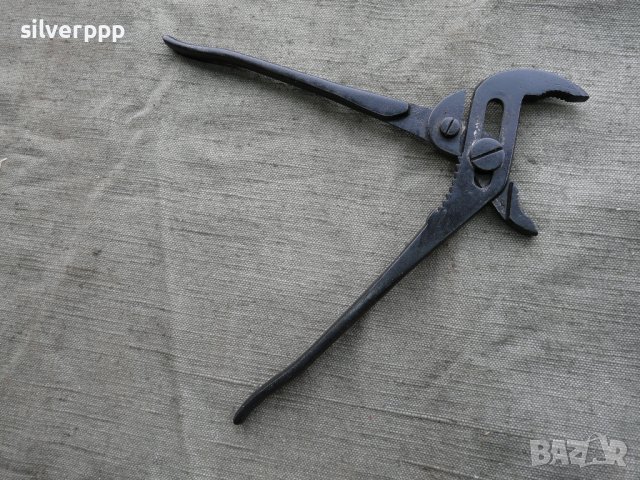  Стари немски клещи гарга D.R.P. , снимка 2 - Клещи - 43243719