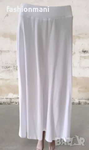 Разкроена бяла пола - код 1175