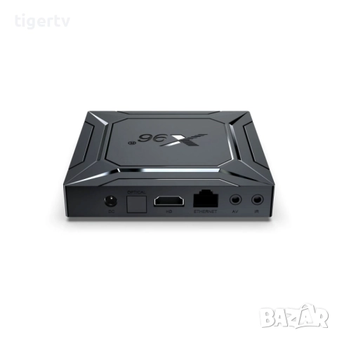 Android TV Box X96 M200 Amlogic S905X5M, Android 14, AV1, 1Gbit, Dual WIFI, 4/32 Гб Bluetooth, снимка 4 - Плейъри, домашно кино, прожектори - 35119574