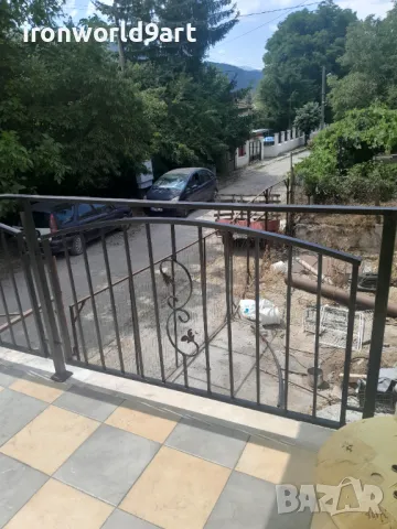 Парапети за стълбища и тераси от ковано желязо, снимка 10 - Други стоки за дома - 49708591