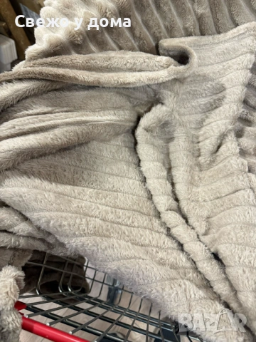 Меко и ватирано микрофибърно одеяло 200x220 см тъмно сиво/светло сиво/тъмно синьо/кремаво/шоколад, снимка 6 - Олекотени завивки и одеяла - 53472755