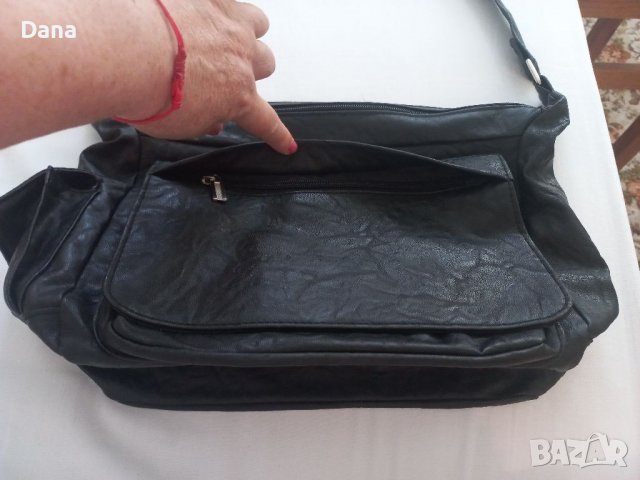 Дамска чанта с много прегради и джобове, снимка 4 - Чанти - 35322875