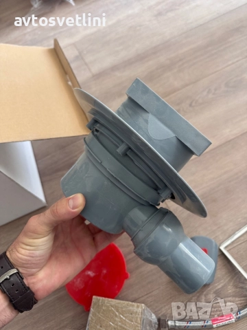 Сифон за вграждане в плоча Peštan Confluo Dry 1 Ceramic 10x10, снимка 7 - Други стоки за дома - 52567141