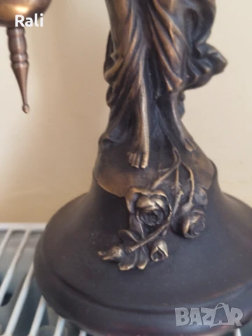 Настолен бронзов часовник 5, снимка 6 - Други - 51312261