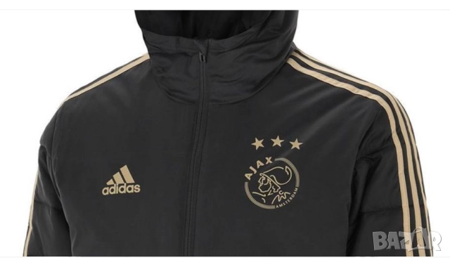Футболно яке с качулка AJAX AMSTERDAM размер XS-S, снимка 3 - Якета - 52998852