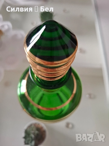 Елегантна Бутилка/декантер с блясък , снимка 7 - Антикварни и старинни предмети - 52220337