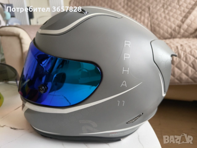 Каска HJC Rpha 11 размер L ( 58-59 см. ), снимка 4 - Аксесоари и консумативи - 53272353
