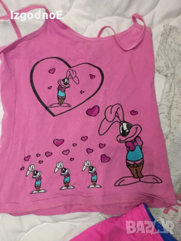 146/152 лот летни дрешки блузки, къси панталони , снимка 3 - Детски тениски и потници - 50502134