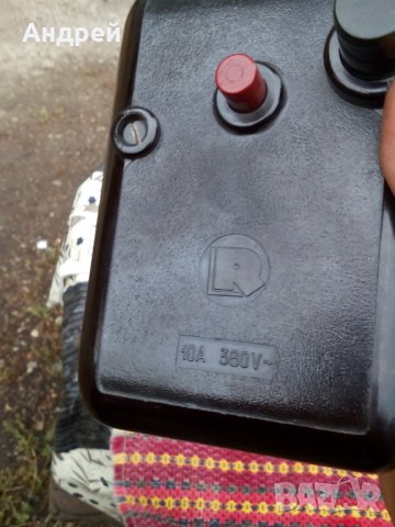 Стар пускател 380V 10A,Type 655, снимка 3 - Антикварни и старинни предмети - 27299888