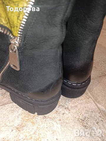 Нови боти естествена кожа 37, снимка 4 - Дамски боти - 43370294