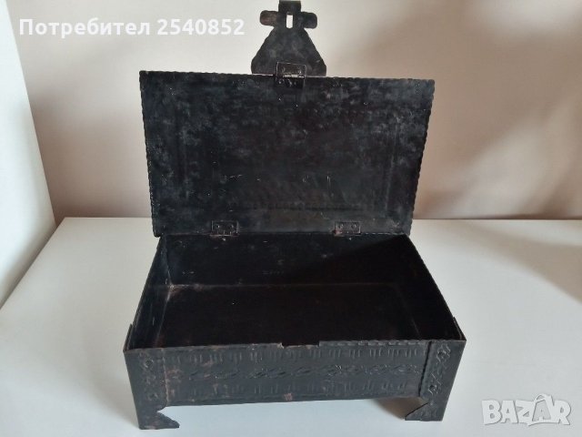 Кутия - ковчеже , снимка 3 - Антикварни и старинни предмети - 32746754