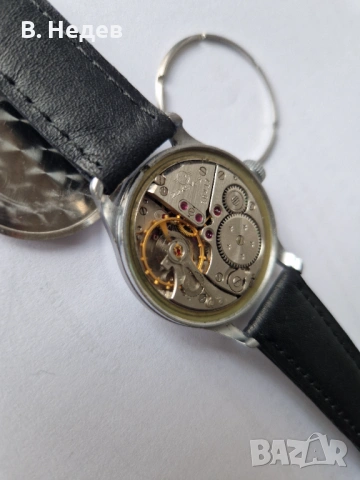 ВОЛНА /ВОСТОК Прецизен, кал. 2809, 22 рубинови камъка, копие на Zenith 135, снимка 9 - Мъжки - 53352081