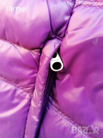 Продавам чисто ново лилаво много качествено дамско пухено яке (гъши пух) Black Yak , снимка 15 - Якета - 38626662