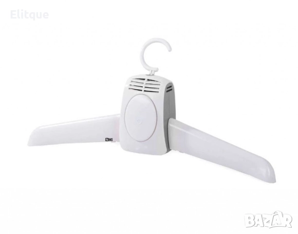 Закачалка с функция за изсушаване, За дрехи и обувки, С горещ въздух, Бял, снимка 7 - Други стоки за дома - 52832713