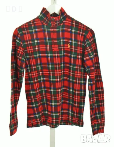 RALPH LAUREN оригинално поло с цип - М, снимка 5 - Блузи с дълъг ръкав и пуловери - 49751161