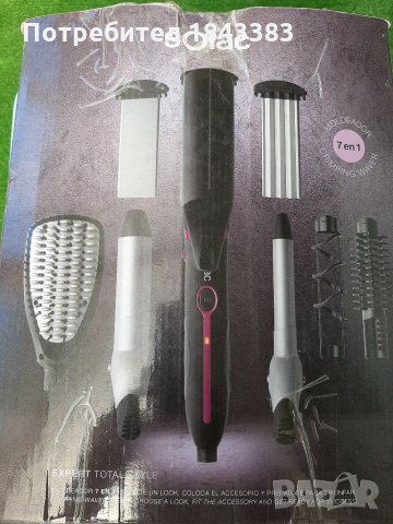 Преса за коса Solac 7в1, снимка 2 - Преси за коса - 28902560