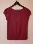 Нова Zara блузка тъмно червена М размер, снимка 2