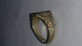 Стар пръстен уникат над стогодишен с БУКВА Ц - 59781, снимка 5