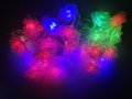 Коледни LED лампички цветя, снимка 5