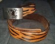 Три броя / Естествена кожа / Дизайнерски винтидж колан "Tiger", "Pieces" и "Levi's" , снимка 4