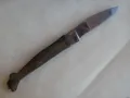 Нож стар майсторски КР български краче джобно ножче , снимка 3