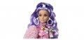 БАРБИ Екстра с лилава коса и розово палто , снимка 3