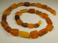 Елегантна красива огърлица от най старият и рядък Балтийски кехлибар 30 грама , снимка 2