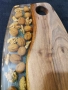 Дъска  от епоксидна смола и орех, снимка 7