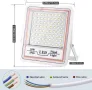 LeKaufen 50W LED прожектор 2 броя, Мрежово захранване, 5000 LM, IP66, 6000K, снимка 10