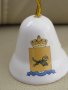 Порцеланова камбанка-5 см-сувенир от Улан Уде-Русия, снимка 5