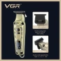 Комплект 3 в 1 VGR V-642 Машинка за подстригване, тример и самобръсначка с пълни аксесоари, снимка 4