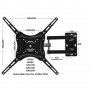 Стойка за телевизор с чупещо се рамо с възможност въртене, снимка 8