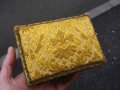  СТАРА КУТИЯ ЗА БИЖУТА СЪС СЪРМА , снимка 4