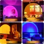 Лампа За Проекция На Залез Със Стойка, Дистанционно, 16 Цвята + множество режими на работа, снимка 5