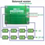 Модул за зареждане и разреждане BMS 4s 4 батерии 18650 литиево-йонни батерии, снимка 4